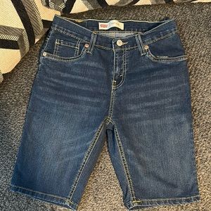 It’s Levi dark shorts size 14